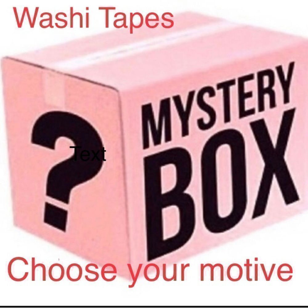 Mystery Box Washi tapes only